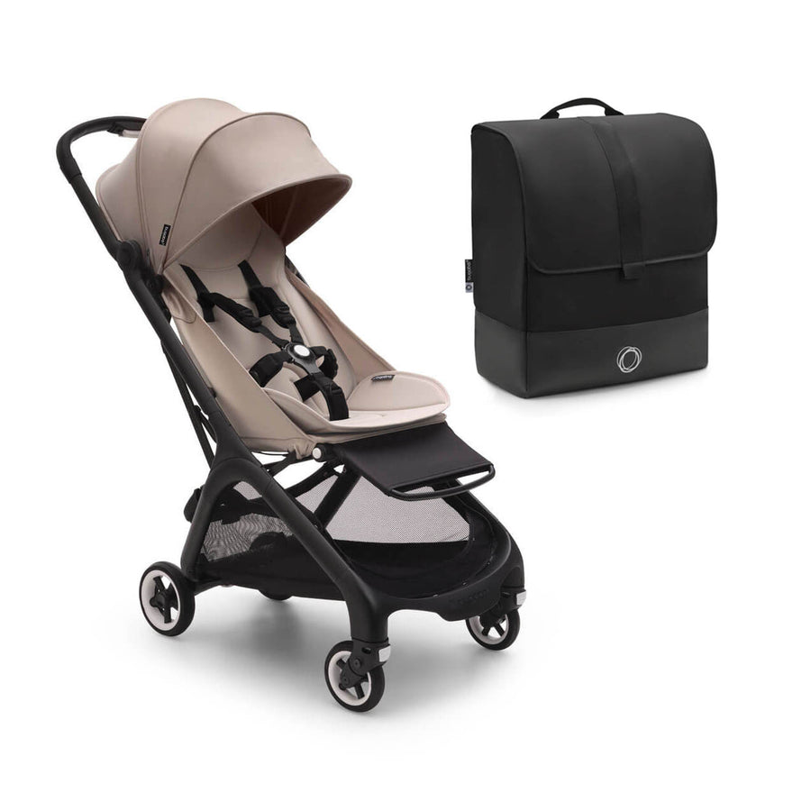 Bugaboo Butterfly Travel Pushchair - Desert Taupe-Strollers-No Bumper Bar- | Natural Baby Shower