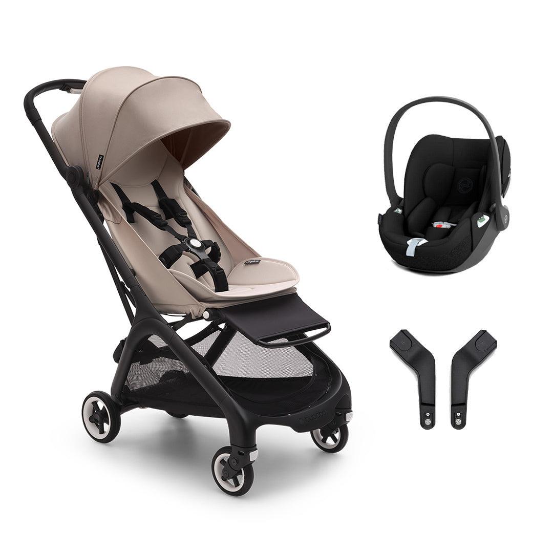 Bugaboo Butterfly + Cloud T Bundle - Desert Taupe-Travel Systems-No Base- | Natural Baby Shower