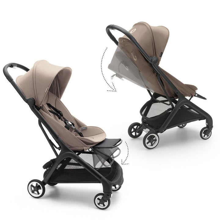 Bugaboo Butterfly + Cloud T Bundle - Desert Taupe-Travel Systems- | Natural Baby Shower