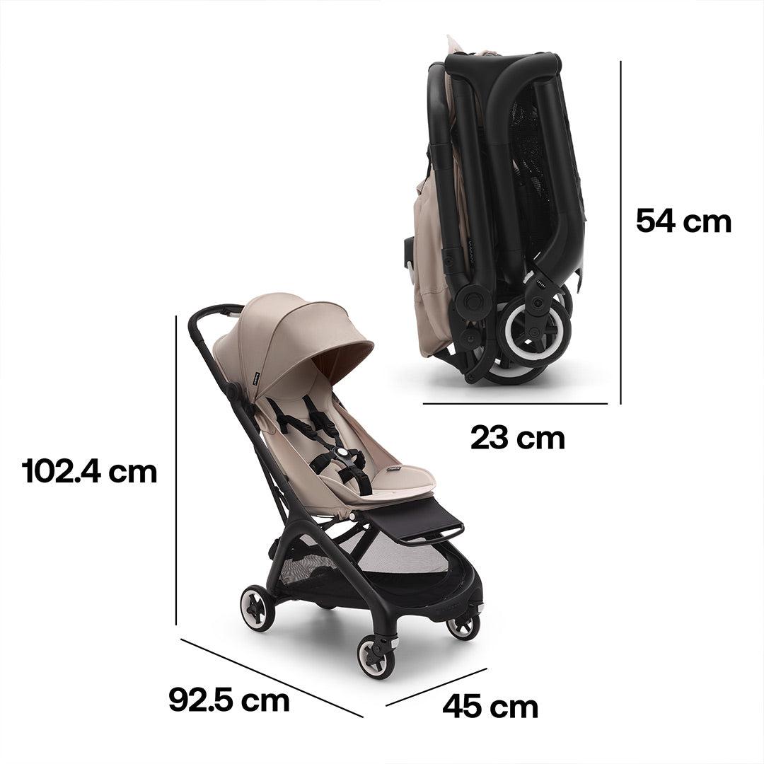 Bugaboo Butterfly + Cloud T Bundle - Desert Taupe-Travel Systems- | Natural Baby Shower