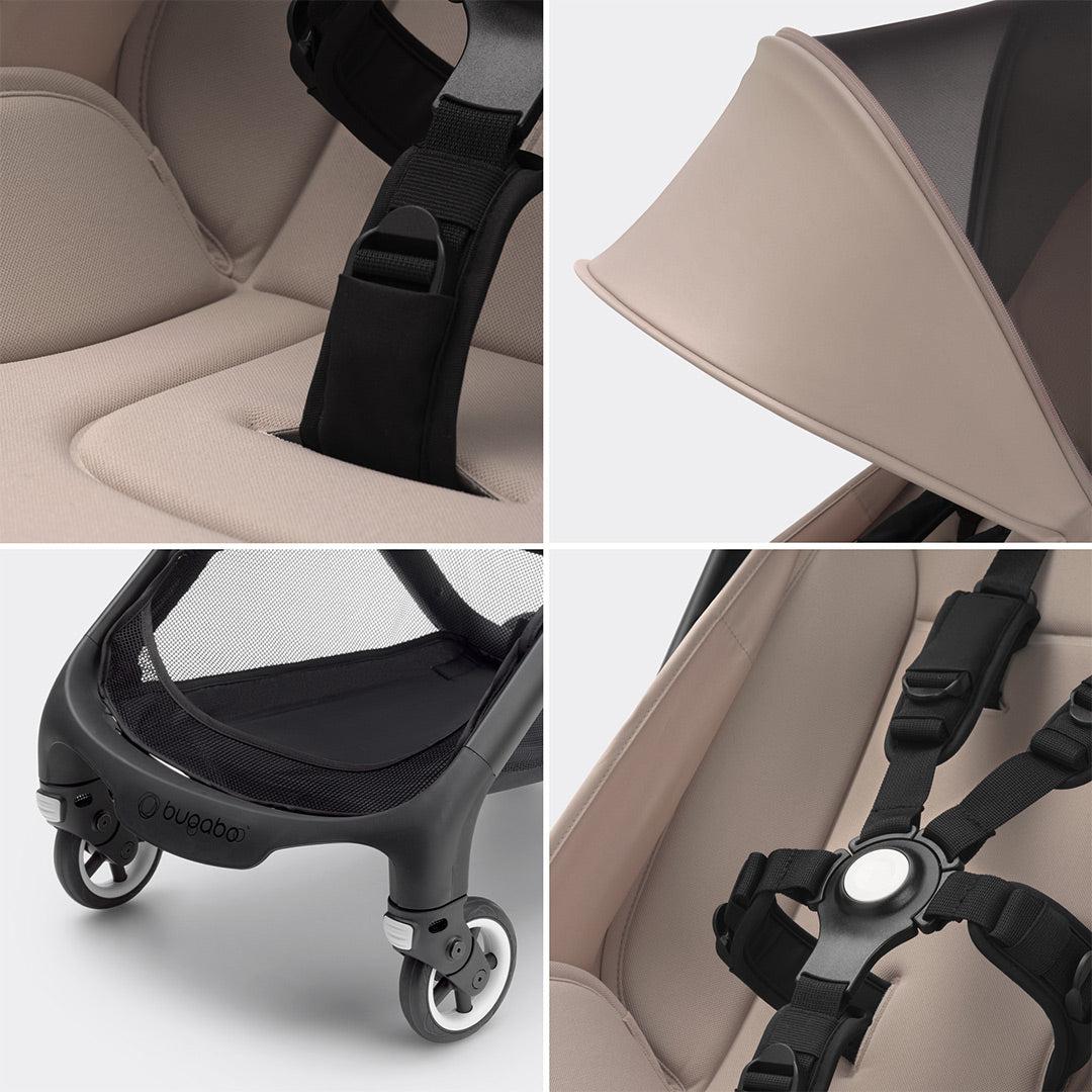 Bugaboo Butterfly + Cloud T Bundle - Desert Taupe-Travel Systems- | Natural Baby Shower