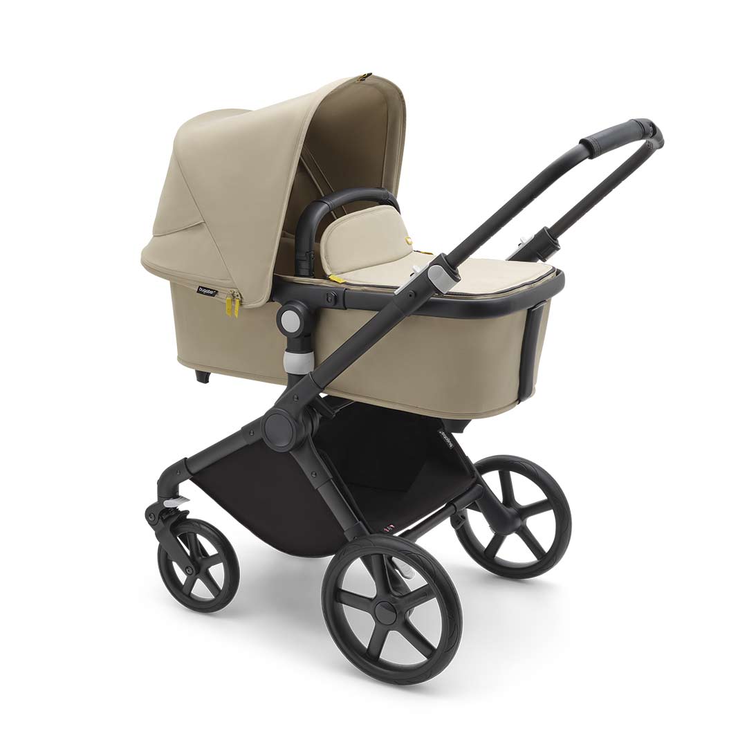 Bugaboo Fox Cub Complete Pushchair + Turtle Travel System - Desert Beige-Travel Systems-Desert Beige-No Base | Natural Baby Shower