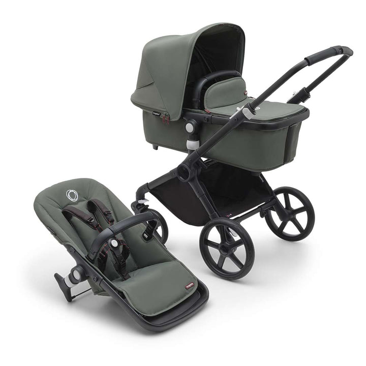 Outlet - Bugaboo Fox Cub Complete Pushchair - Forest Green-Strollers-Forest Green- | Natural Baby Shower