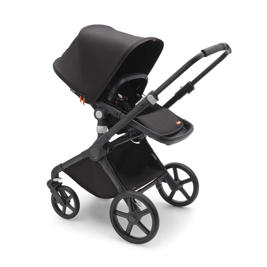 Bugaboo Fox Cub Complete Pushchair + Maxi Cosi 360 Travel System - Midnight Black-Travel Systems-Midnight Black-FamilyFix 360 Pro Base | Natural Baby Shower