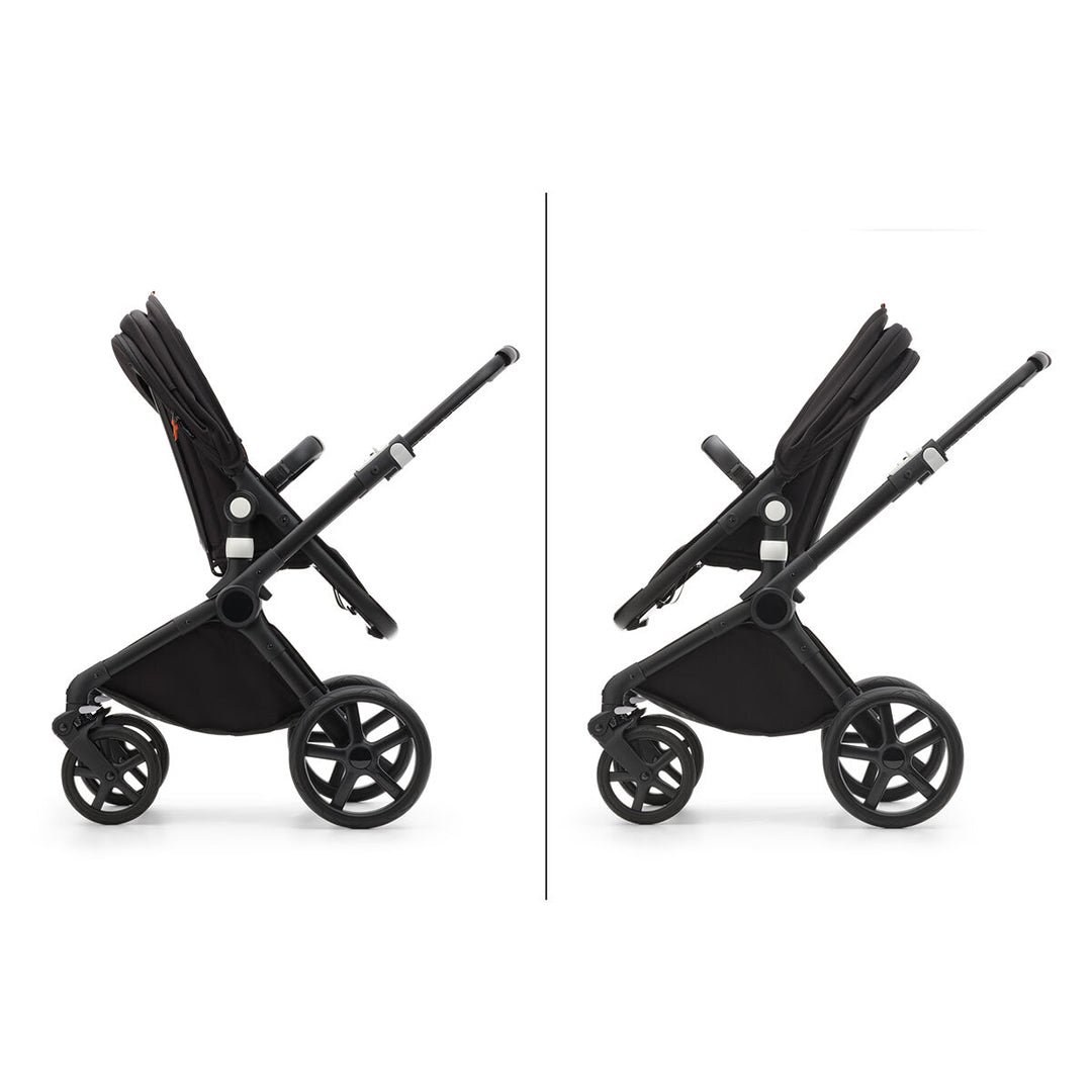 Outlet - Bugaboo Fox Cub Complete Pushchair - Midnight Black-Strollers-Midnight Black- | Natural Baby Shower