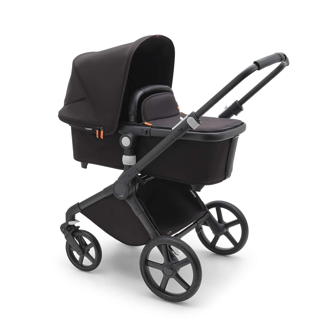 Outlet - Bugaboo Fox Cub Complete Pushchair - Midnight Black-Strollers-Midnight Black- | Natural Baby Shower