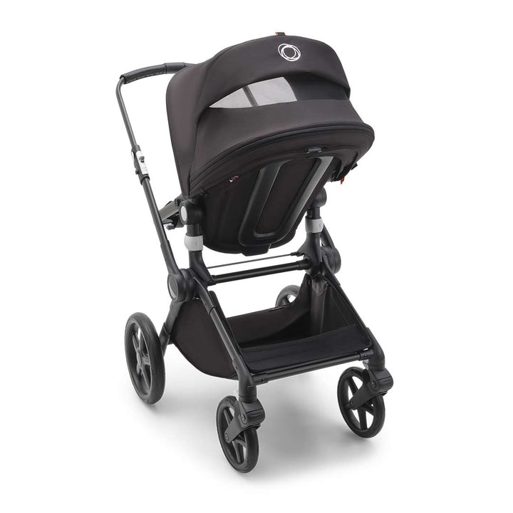 Bugaboo Fox Cub Complete Pushchair + Turtle Travel System - Midnight Black-Travel Systems-Midnight Black-No Base | Natural Baby Shower