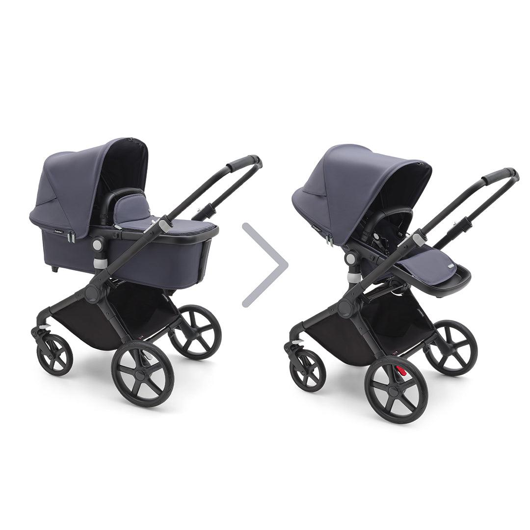 Bugaboo Fox Cub Complete Pushchair - Stormy Blue-Strollers-Stormy Blue- | Natural Baby Shower