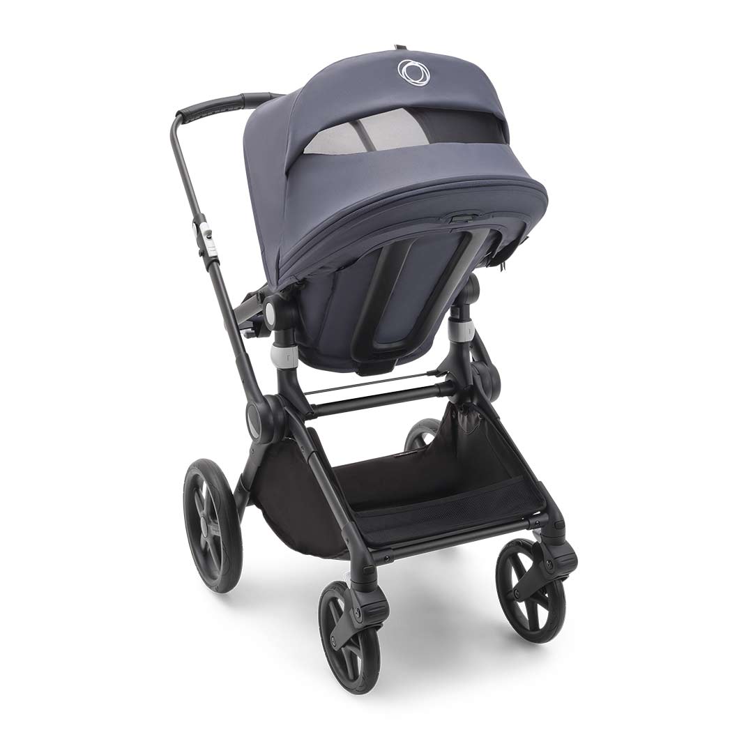 Bugaboo Fox Cub Complete Pushchair + Maxi Cosi 360 Travel System - Stormy Blue-Travel Systems-Stormy Blue-FamilyFix 360 Pro Base | Natural Baby Shower