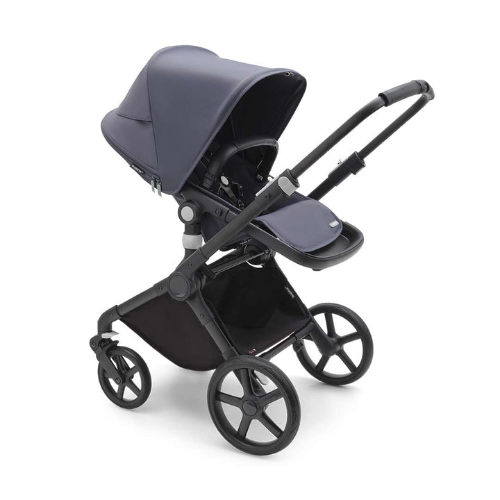 Bugaboo Fox Cub Complete Pushchair + Maxi Cosi 360 Travel System - Stormy Blue-Travel Systems-Stormy Blue-FamilyFix 360 Pro Base | Natural Baby Shower