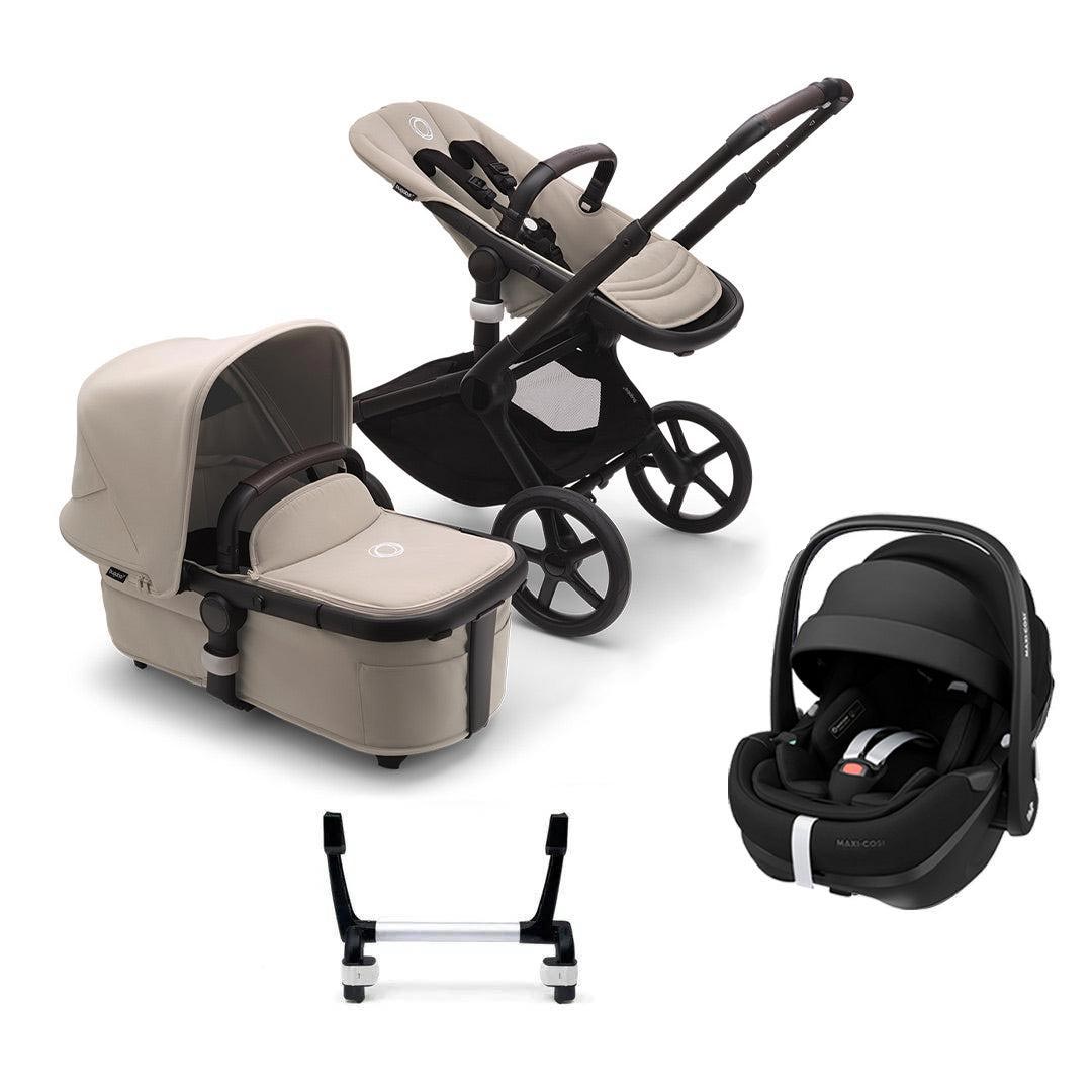 bugaboo-donkey-5-complete-mono-pushchair-pebble-360-pro-travel-system-fla | Natural Baby Shower