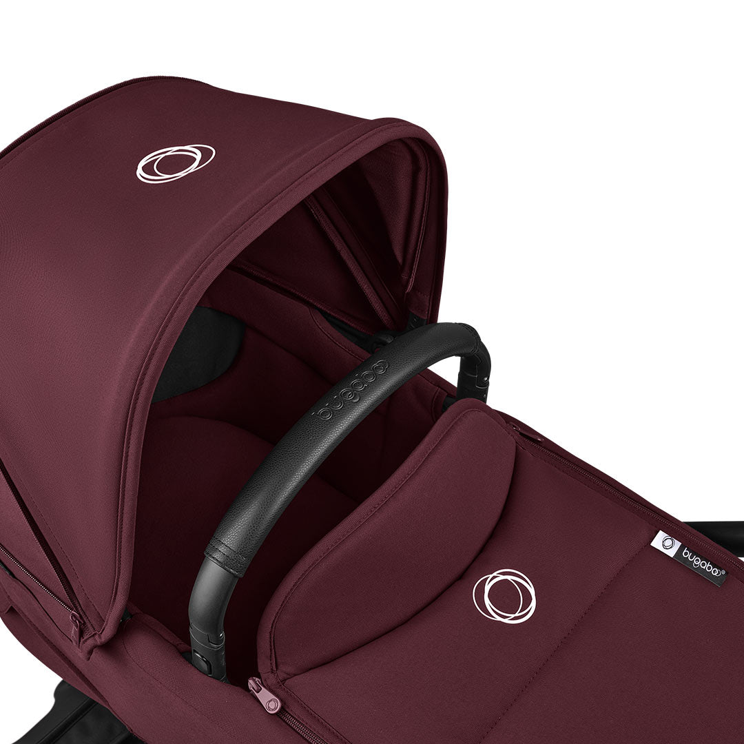 Bugaboo Dragonfly Bassinet Complete - Dark Cherry-Carrycots-Dark Cherry- | Natural Baby Shower