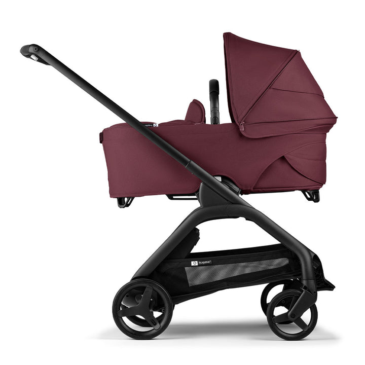 Bugaboo Dragonfly Bassinet Complete - Dark Cherry-Carrycots-Dark Cherry- | Natural Baby Shower