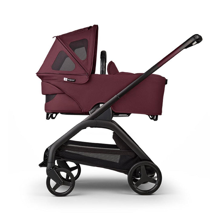 Bugaboo Dragonfly Breezy Sun Canopy - Dark Cherry-Sun Covers-Dark Cherry- | Natural Baby Shower