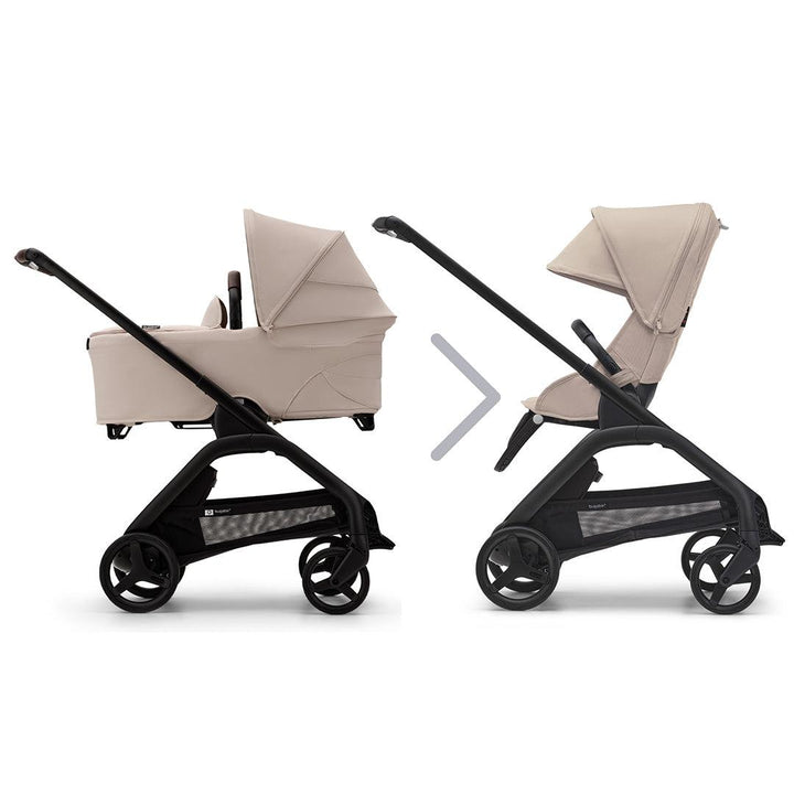 Bugaboo Dragonfly Complete Pushchair - Desert Taupe-Strollers- | Natural Baby Shower