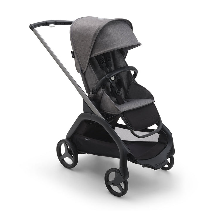 Bugaboo Dragonfly + Cloud T Travel System - Grey Melange