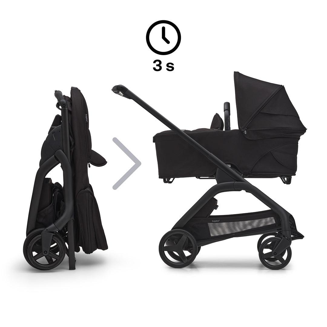 Bugaboo Dragonfly Complete Pushchair - Skyline Blue-Strollers-Skyline Blue-No Carrycot | Natural Baby Shower