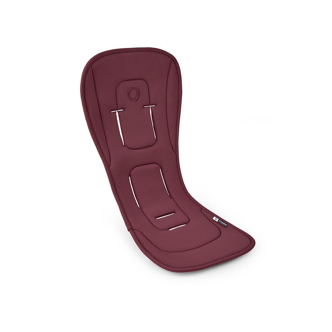 Bugaboo Dual Comfort Seat Liner - Dark Cherry-Seat Liners-Dark Cherry- | Natural Baby Shower