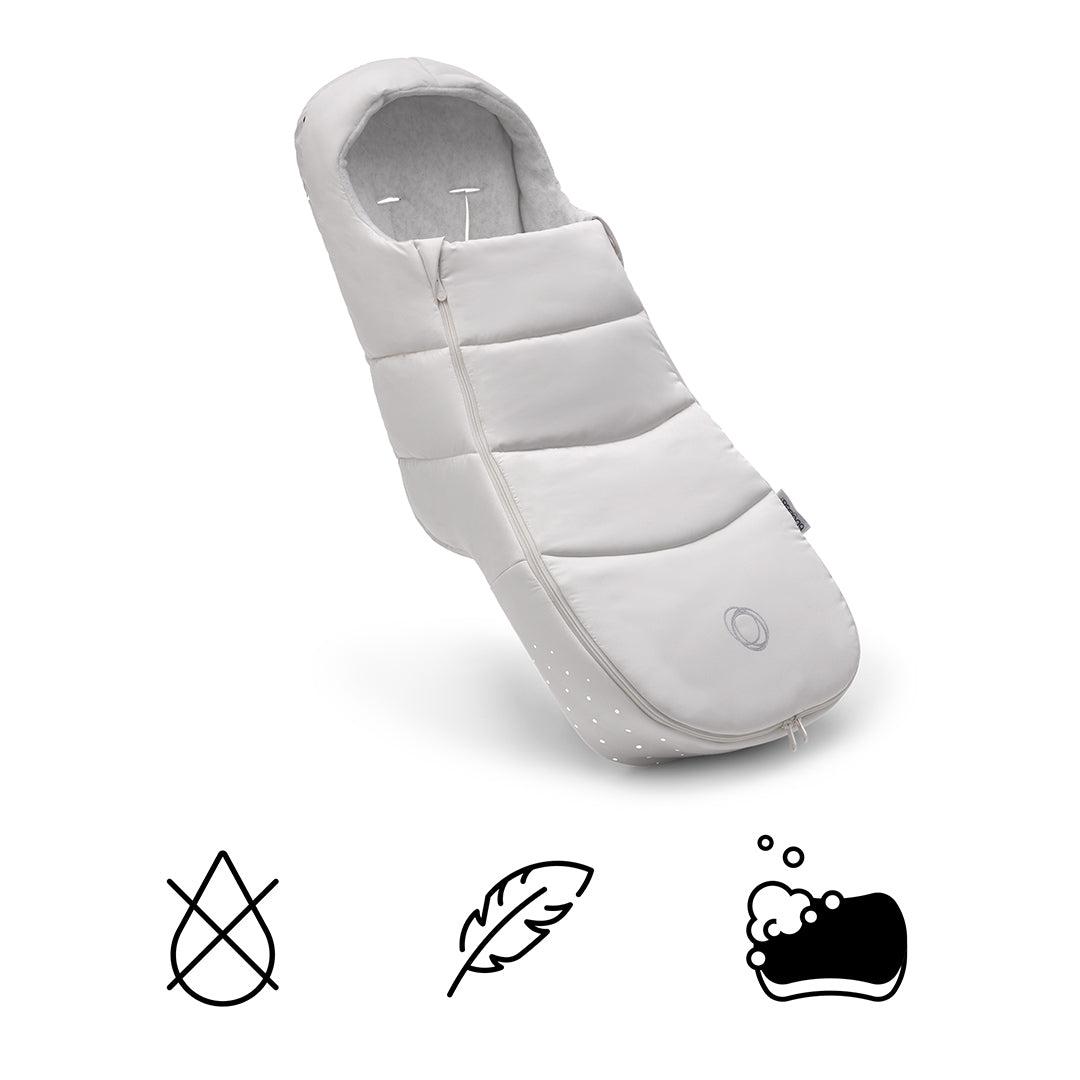 Bugaboo Footmuff - Fresh White-Footmuffs- | Natural Baby Shower