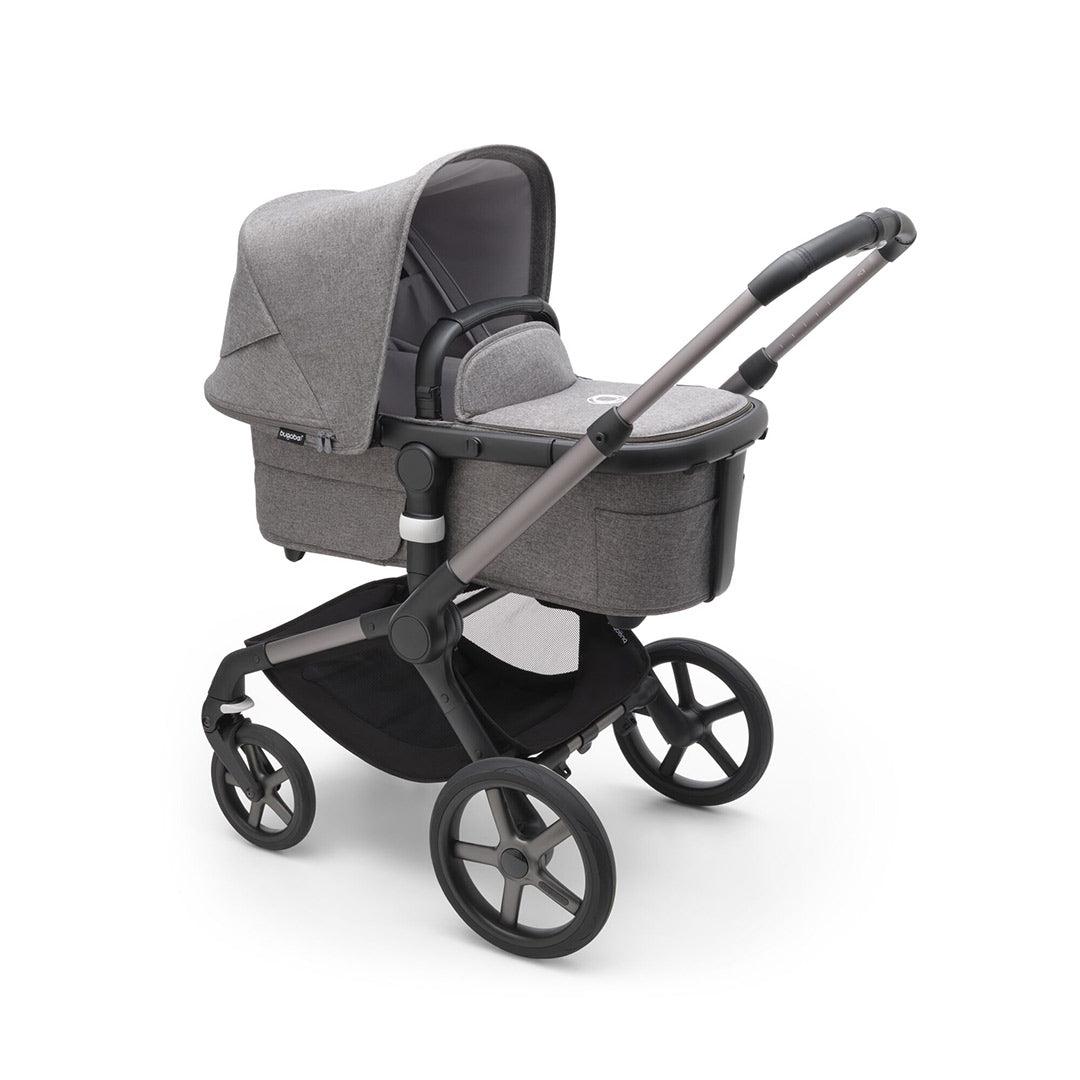 Bugaboo Fox 5 + Pebble Pro Ultimate Travel System - Grey Melange-Travel Systems-Grey Melange-No Base | Natural Baby Shower