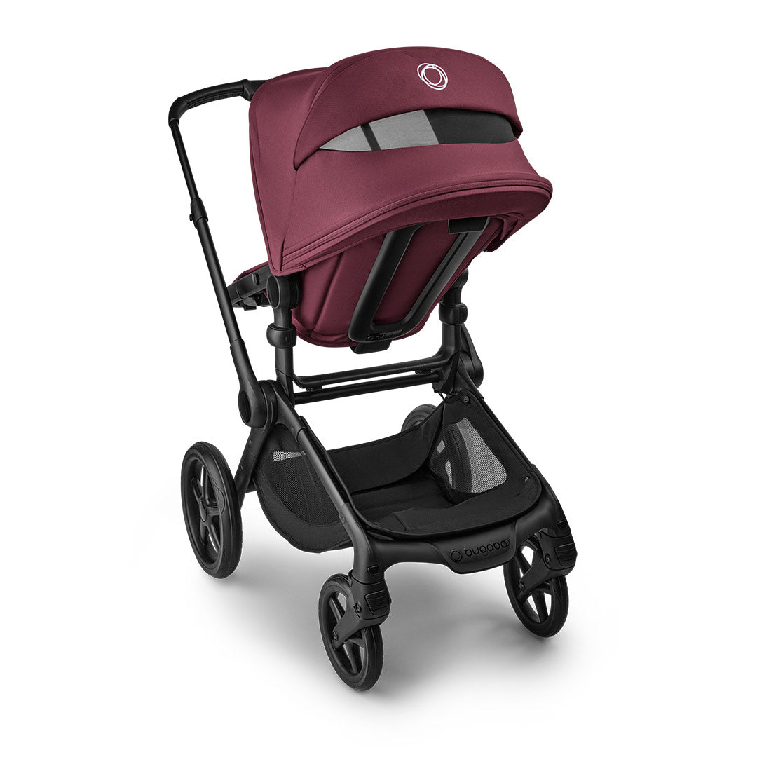 Bugaboo Fox 5 Renew Complete Pushchair - Dark Cherry-Strollers-Dark Cherry-One Size | Natural Baby Shower