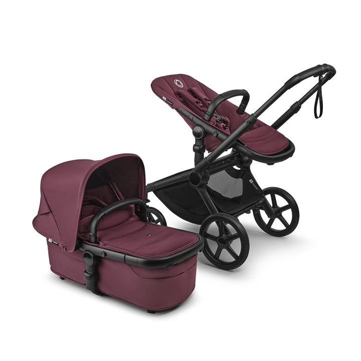 Bugaboo Fox 5 Renew Complete Pushchair - Dark Cherry-Strollers-Dark Cherry-One Size | Natural Baby Shower