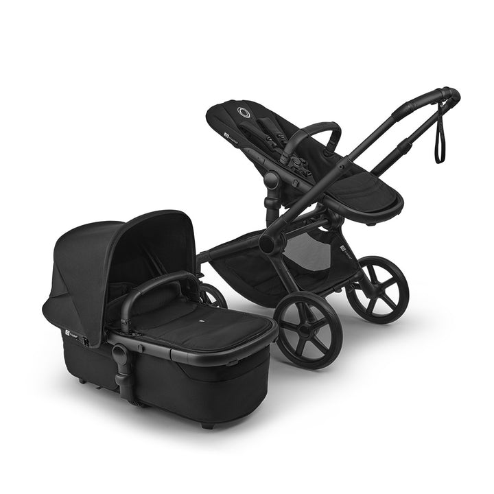 Bugaboo Fox 5 Renew Complete Pushchair - Heritage Black-Strollers-Heritage Black-One Size | Natural Baby Shower