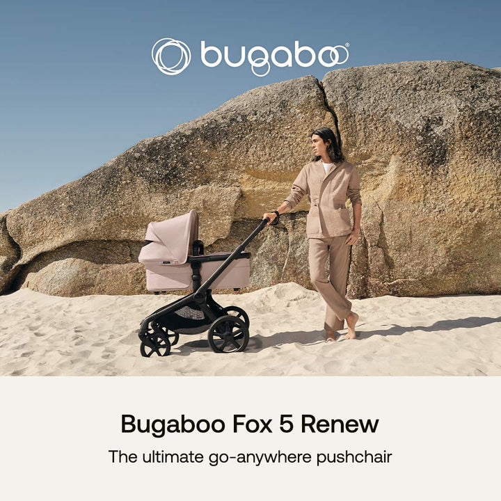 Bugaboo Fox 5 Renew Complete Pushchair - Desert Taupe Melange-Strollers-Desert Taupe Melange-One Size | Natural Baby Shower