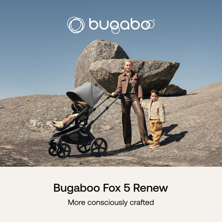 Bugaboo Fox 5 Renew Complete Pushchair - Moon Grey-Strollers-Moon Grey-One Size | Natural Baby Shower