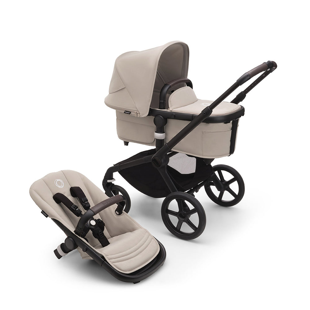 Bugaboo Fox 5 Ultimate Newborn Travel System - Desert Taupe-Travel Systems- | Natural Baby Shower