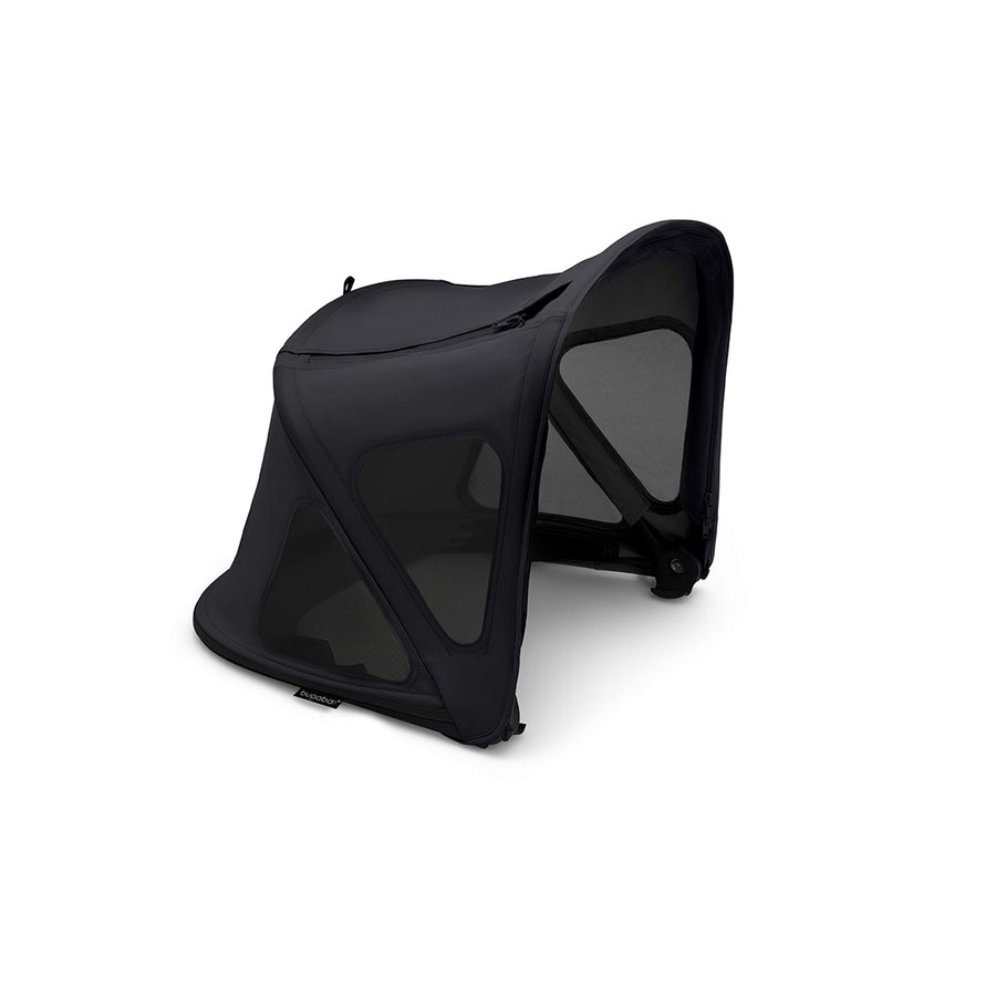 Bugaboo Fox/Fox Cub Breezy Sun Canopy V2 - Midnight Black-Sun Covers-Midnight Black- | Natural Baby Shower