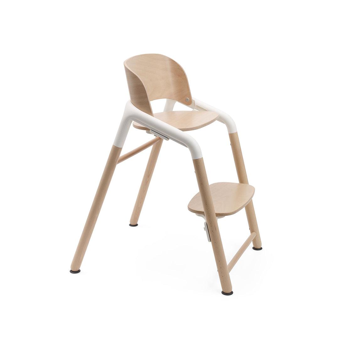 Bugaboo Giraffe Highchair - Wood/White-Highchairs- | Natural Baby Shower