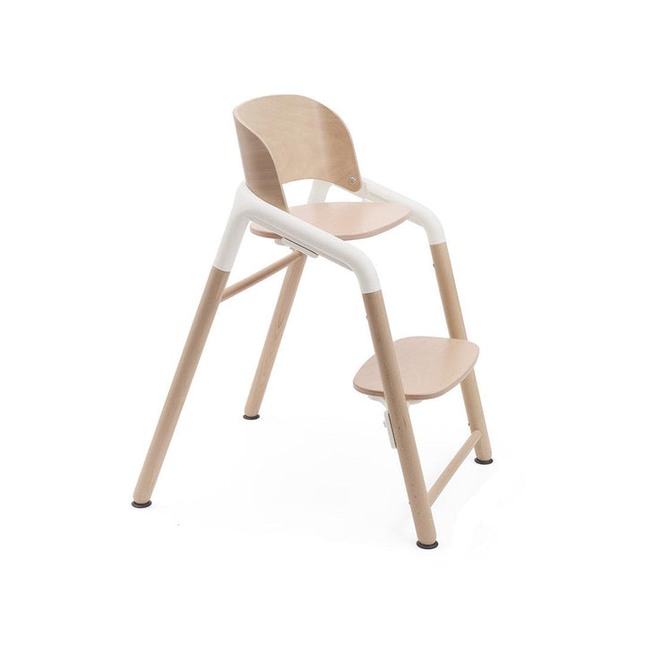 Bugaboo Giraffe Highchair - Wood/White-Highchairs- | Natural Baby Shower