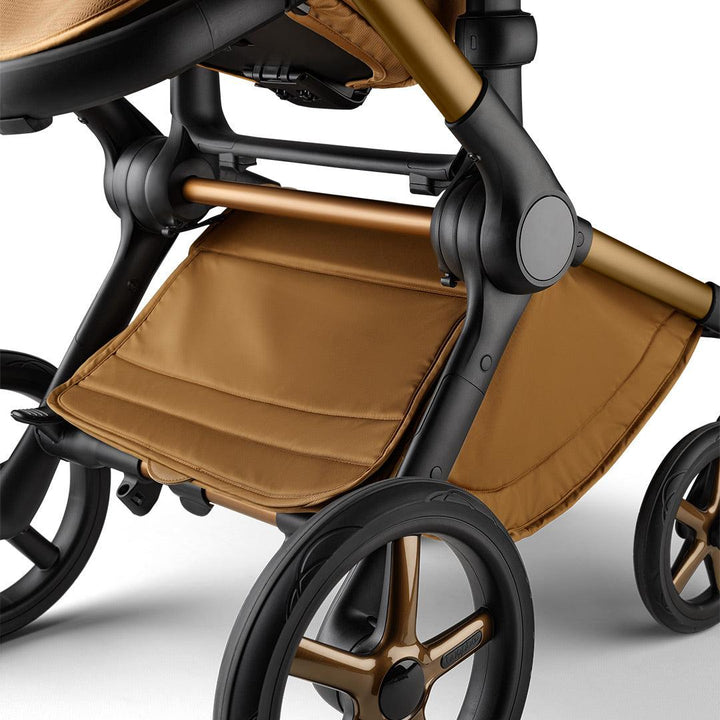 Bugaboo Noir Limited Edition Fox 5 + Turtle Travel System - Amber Glow-Travel Systems- | Natural Baby Shower