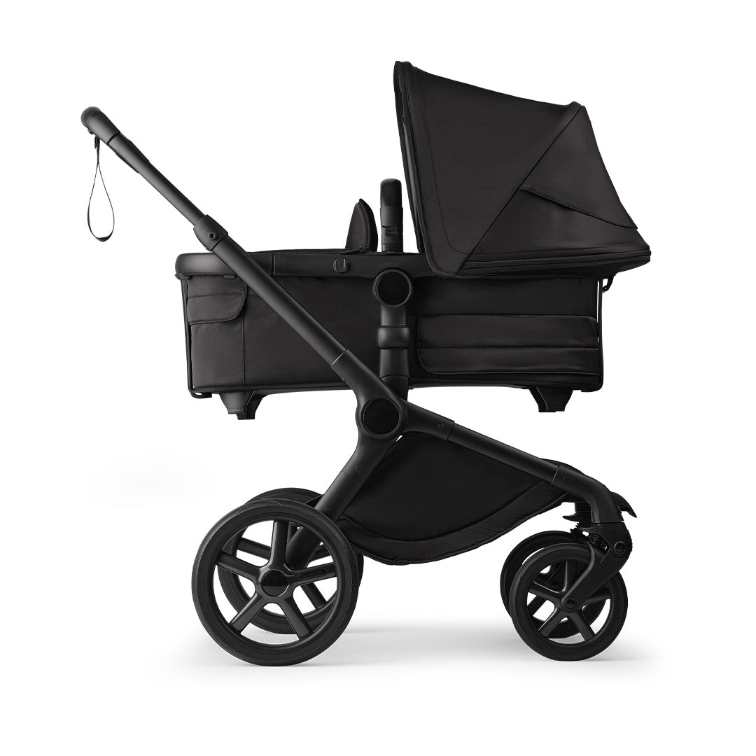 Bugaboo Noir Limited Edition Fox 5 + Cloud T Ultimate Travel System - Black Moonlight-Travel Systems- | Natural Baby Shower