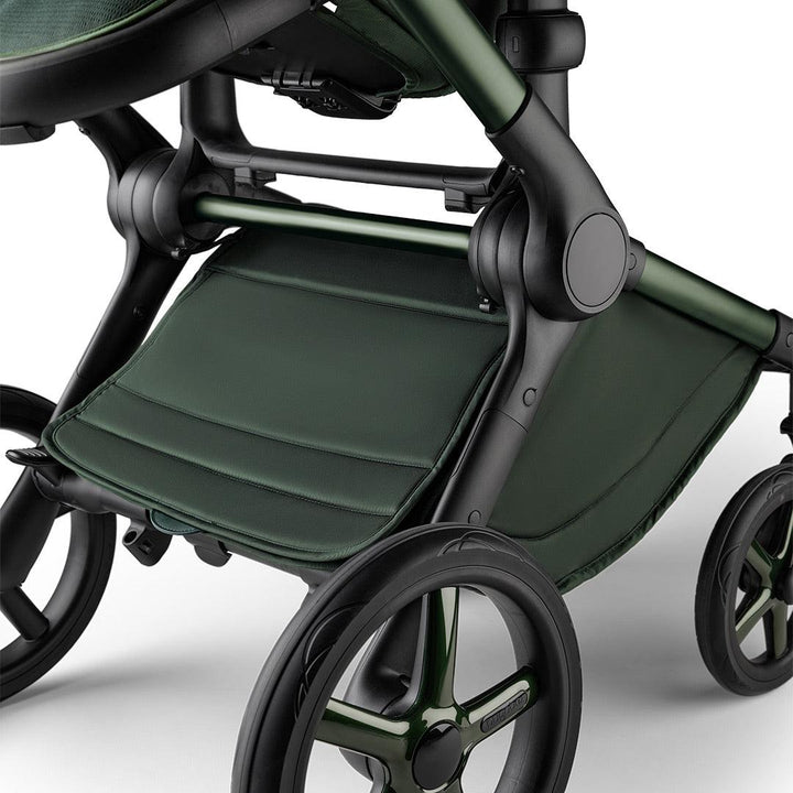 Bugaboo Noir Limited Edition Fox 5 + Turtle Travel System - Midnight Green-Travel Systems- | Natural Baby Shower