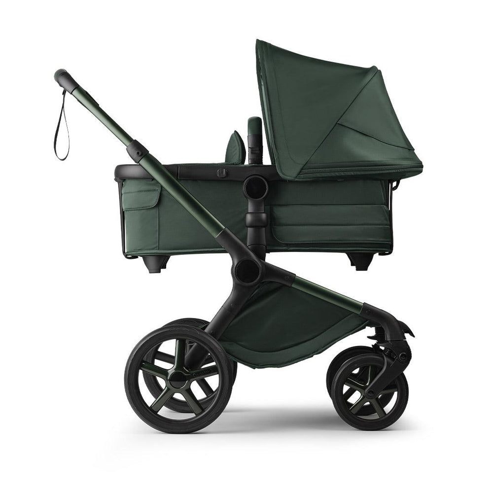 Bugaboo Noir Limited Edition Fox 5 + Turtle Travel System - Midnight Green-Travel Systems- | Natural Baby Shower