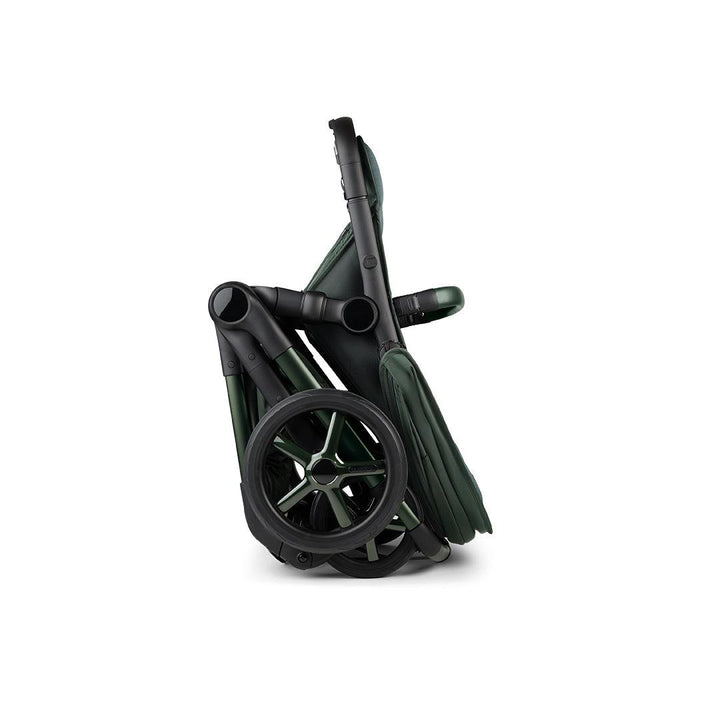 Bugaboo Noir Limited Edition Fox 5 + Turtle Travel System - Midnight Green-Travel Systems- | Natural Baby Shower