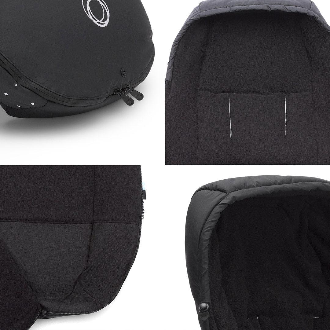 Bugaboo Performance Winter Footmuff - Midnight Black-Footmuffs- | Natural Baby Shower