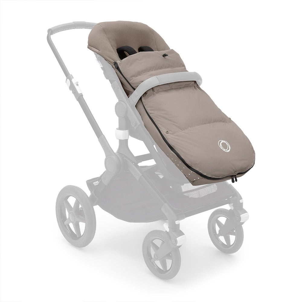 Bugaboo Performance Winter Footmuff - Dune Taupe-Footmuffs-Dune Taupe- | Natural Baby Shower