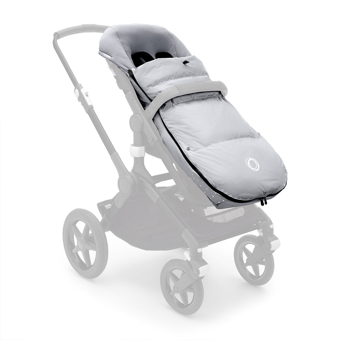 Bugaboo Performance Winter Footmuff - Misty Grey-Footmuffs- | Natural Baby Shower