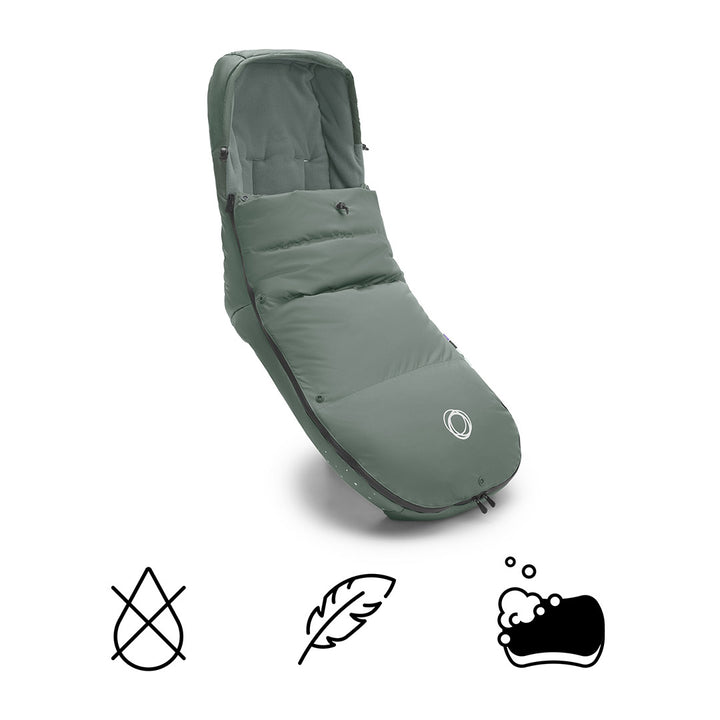 Bugaboo Performance Winter Footmuff - Pine Green-Footmuffs- | Natural Baby Shower