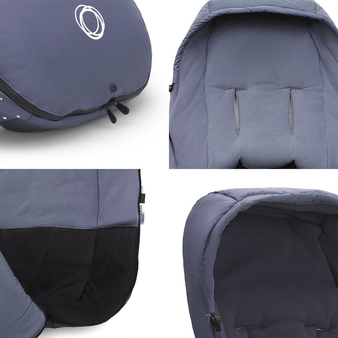 Bugaboo Performance Winter Footmuff - Seaside Blue-Footmuffs- | Natural Baby Shower