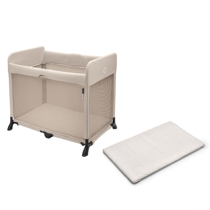 Bugaboo Stardust Travel Cot 2024 - Desert Taupe-Travel Cots-Desert Taupe- | Natural Baby Shower