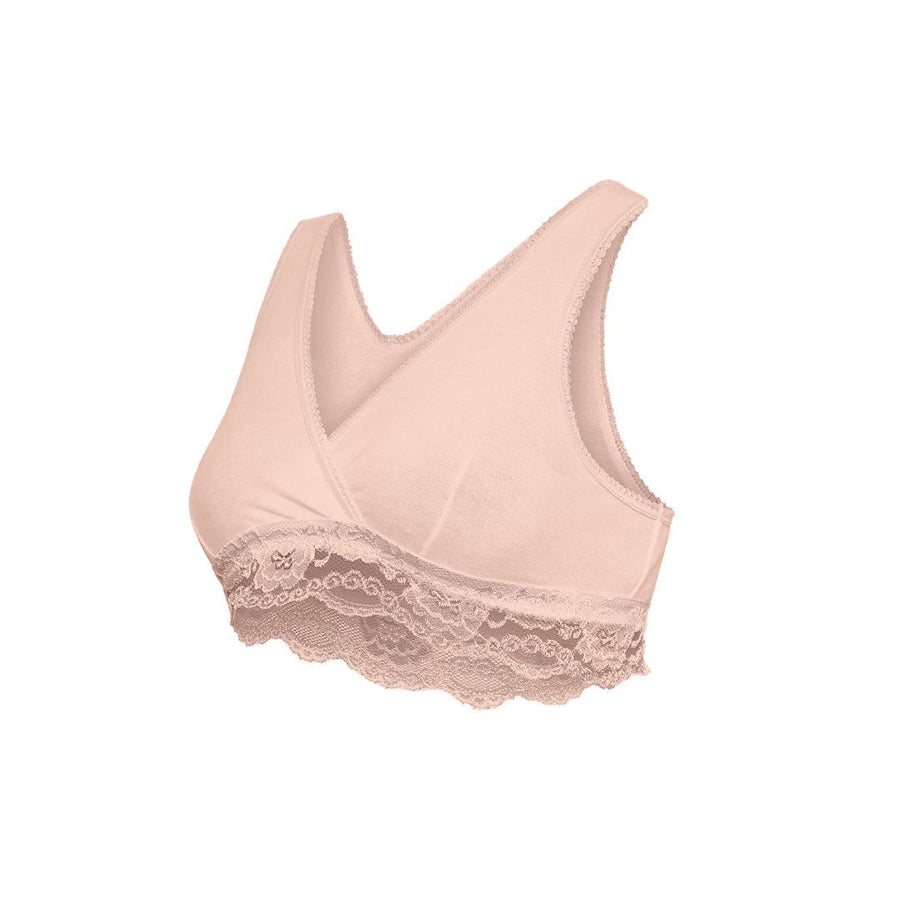 Carriwell Crossover Sleeping & Nursing Bra - Honey-Nursing Bras-Honey-L | Natural Baby Shower