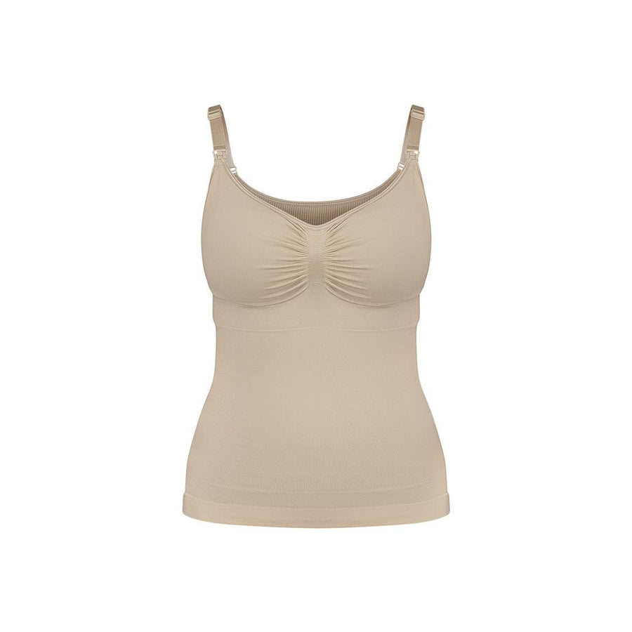 Carriwell Nursing Top with Shapewear GRS - Honey-Nursing Tops-Honey-L | Natural Baby Shower