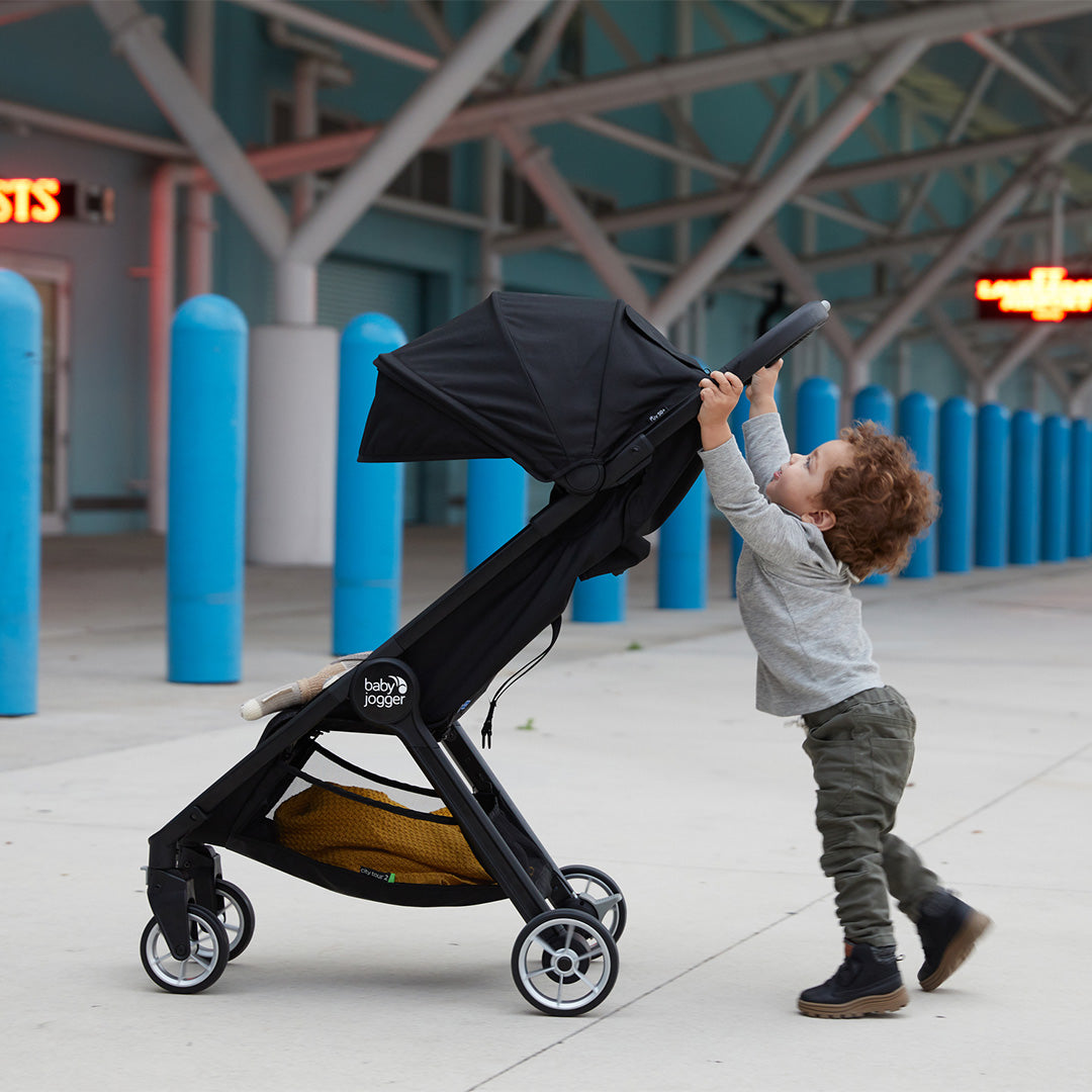 Baby Jogger City Tour 2 Stroller Pitch Black Natural Baby Shower