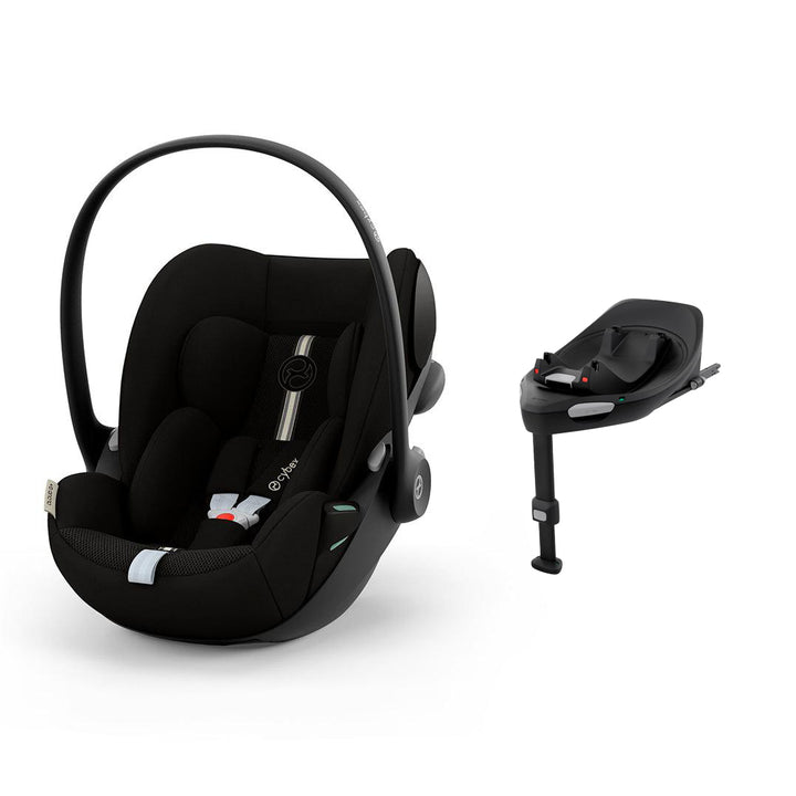 CYBEX Cloud G i-Size Plus Car Seat - Moon Black-Car Seats-Moon Black-With Base | Natural Baby Shower