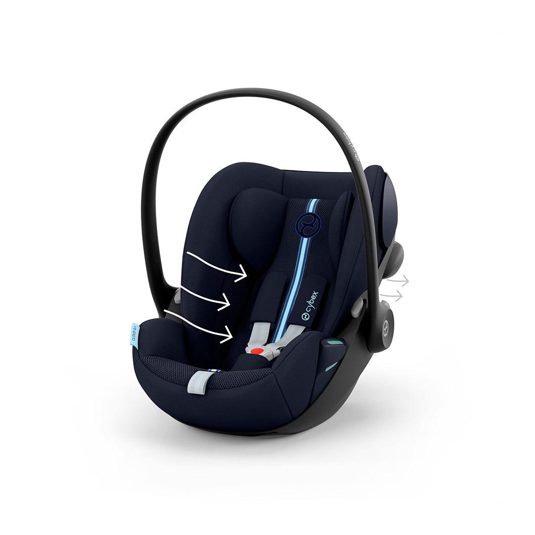 CYBEX Cloud G i-Size Plus Car Seat - Ocean Blue-Car Seats-Ocean Blue- | Natural Baby Shower