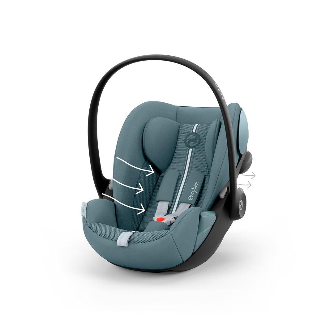 CYBEX Cloud G i-Size Plus Car Seat - Stormy Blue-Car Seats-Stormy Blue- | Natural Baby Shower